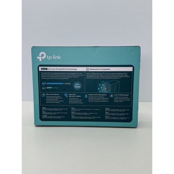 TP-link WiFi bluetooth adapter AX 1800, new in box, wider signal coverage - Picture 5 of 5